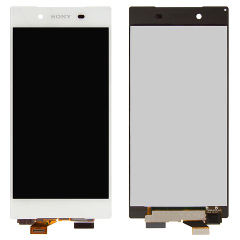 Дисплей для Sony E6603 Xperia Z5, E6653 Xperia Z5, E6683 Xperia Z5 Dual, белый, Original PRC 