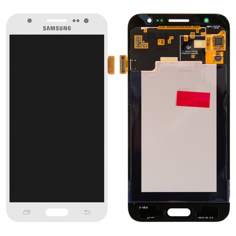 Дисплей для Samsung J500 Galaxy J5, білий, без рамки, Original, сервісне опаковання, #GH97 17667A