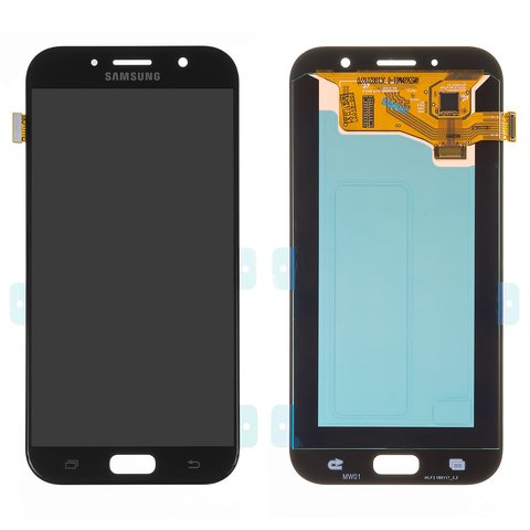 Дисплей для Samsung A720 Galaxy A7 (2017), чорний, без рамки, Original ...