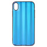 Чохол Baseus для iPhone XR, синій, матовий, з переливом, пластик, #WIAPIPH61-JG03
