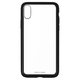 Чохол Baseus для iPhone XS, чорний, прозорий, пластик, #WIAPIPH58-YS01