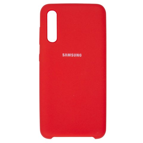 Чехол для Samsung A307 Galaxy A30s, A505 Galaxy A50, A507 Galaxy A50s, красный, Original Soft Case, силикон, red 14 