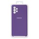 Чехол для Samsung A725 Galaxy A72, фиолетовый, Original Soft Case, силикон, purple (34)