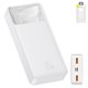 Power bank Baseus Bipow Digital, 20000 мАч, 20 Вт, белый, Quick Charge, #PPDML-M02