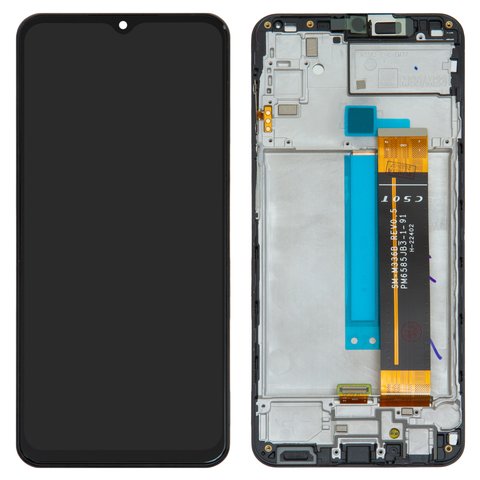 Дисплей для Samsung M336B Galaxy M33, чорний, з рамкою, Original PRC 