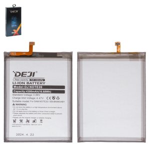 Акумулятор Deji EB BN980ABY для Samsung N980F Galaxy Note 20, Li ion, 3,88 B, 4300 мАг