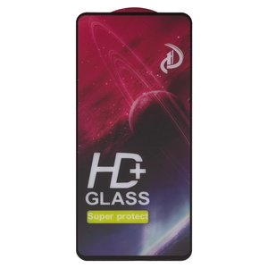 Защитное стекло All Spares для Motorola Moto E30 XT2158 6, Moto E40 XT2159, совместимо с чехлом, Full Glue, черный, cлой клея нанесен по всей поверхности