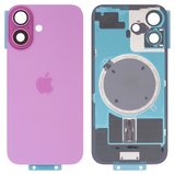 Задняя панель корпуса для iPhone 16, фиолетовая, со стеклом камеры, Original (PRC), ultramarine