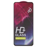Захисне скло All Spares для Motorola Moto G53 XT2335, сумісне з чохлом, Full Glue, чорний