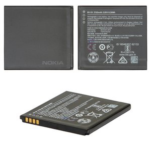 Акумулятор BV 5V для Nokia 1, Li ion, 3,85 B, 2150 мАг, Original PRC 