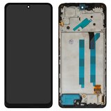 Дисплей для Xiaomi Redmi Note 12 Pro 4G, чорний, з рамкою, High Copy, (OLED)