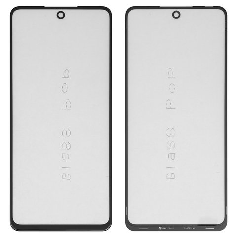 Стекло корпуса G+OCA PRO для Tecno Pova 2, Pova 3; Infinix Note 11 Pro X697 , с OCA пленкой, черное