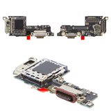 Шлейф для Xiaomi 14, коннектора зарядки, с компонентами, Original (PRC), плата зарядки