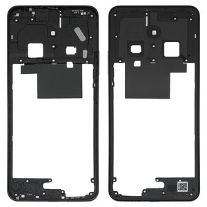 Средняя часть корпуса для Xiaomi Poco C75, черная