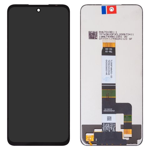 Дисплей для Xiaomi Poco M6 Pro 5G, Redmi 12, Redmi 12 5G, черный, без рамки, Box , tianma