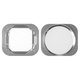 Plastic for HOME Button compatible with Apple iPhone 5S, iPhone SE, (white)