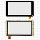 Touchscreen compatible with China-Tablet PC 7", (black, 106 mm, 30 pin, 186 mm, capacitive, 7") #GF7033A2-PG/GT70PFD8880