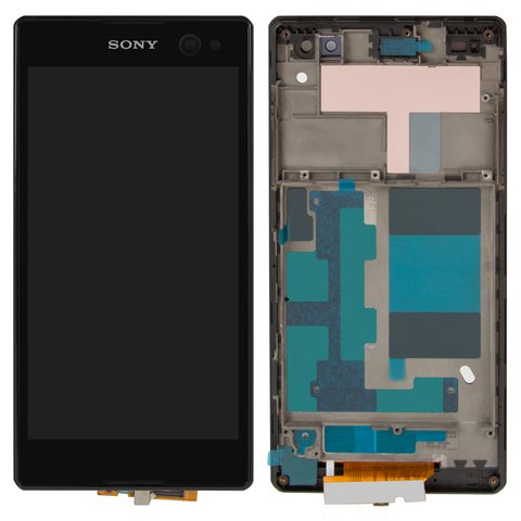 LCD compatible with Sony D2502 Xperia C3 Dual, black, Original PRC  