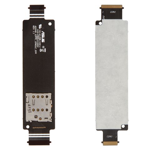 Conector de tarjeta SIM puede usarse con Asus ZenFone 5 A500KL , una tarjeta SIM, con cable flex, single sim