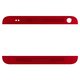 Top + Bottom Housing Panel compatible with HTC One Max 803n, (red)