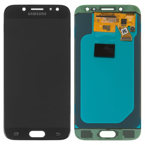 Lcd Compatible With Samsung J530 Galaxy J5 17 Black Without Frame Original Service Pack Gh97 738a Gh97 0a All Spares