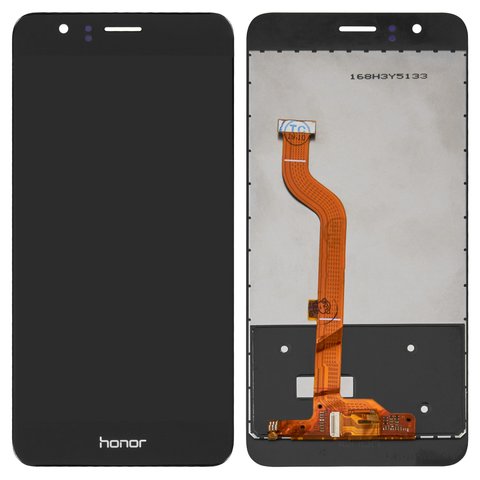 Дисплей для Huawei Honor 8, черный, без рамки, High Copy, FRD L09 FRD L19