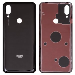 Panel trasero de carcasa puede usarse con Xiaomi Redmi 7, negra, M1810F6LG, M1810F6LH, M1810F6LI