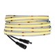 Tira de luces LED COB (480 diodos LED, luz blanca fría RA90, DC 24V, 5 m)