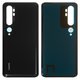 Panel trasero de carcasa puede usarse con Xiaomi Mi Note 10, Mi Note 10 Pro, negra, M1910F4G, M1910F4S
