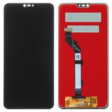 Дисплей для Xiaomi Mi 8 Lite 6.26", черный, без рамки, Оригинал (переклеено стекло), M1808D2TG