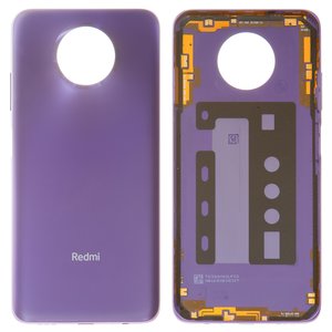 Panel trasero de carcasa puede usarse con Xiaomi Redmi Note 9T, morada