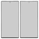 Housing Glass compatible with Samsung N970F Galaxy Note 10, (with OCA film, black)