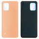 Housing Back Cover compatible with Xiaomi Mi 10 Lite, Mi 10 Youth 5G, (orange, Orange/Peach, M2002J9G)