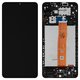 LCD compatible with Samsung A125F Galaxy A12, (black, with frame, Original (PRC), A125F V04 1540410367)