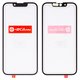 Housing Glass G+OCA PRO compatible with iPhone 13 mini, (with OCA film, black)