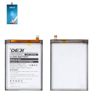 Battery Deji HQ S71 compatible with Samsung M115 Galaxy M11, Li ion, 3.85 V, 5000 mAh 