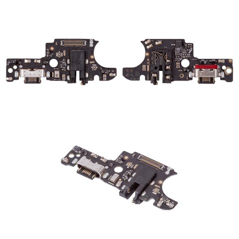 Шлейф для Motorola Moto G54, Moto G54 Power, коннектора зарядки, с микрофоном, High Copy, плата зарядки