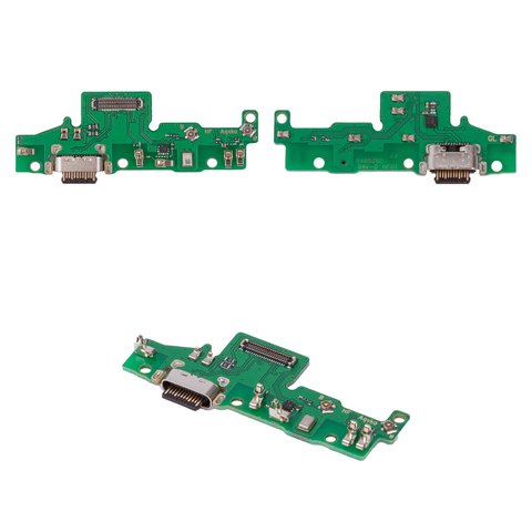 Шлейф для Motorola Moto G60s, коннектора зарядки, с микрофоном, High Copy, плата зарядки