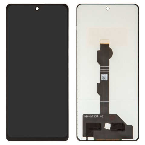 Pantalla LCD puede usarse con Xiaomi Poco M6 Pro 4G, Redmi Note 13 Pro 4G, Redmi Note 14S, negro, sin marco, Copy, TFT 