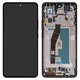 Pantalla LCD puede usarse con Xiaomi 14T, negro, con marco, Original (PRC), titan Black, 2406APNFAG