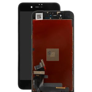 Дисплей для iPhone 7 Plus, черный, с рамкой, AAA, tianma