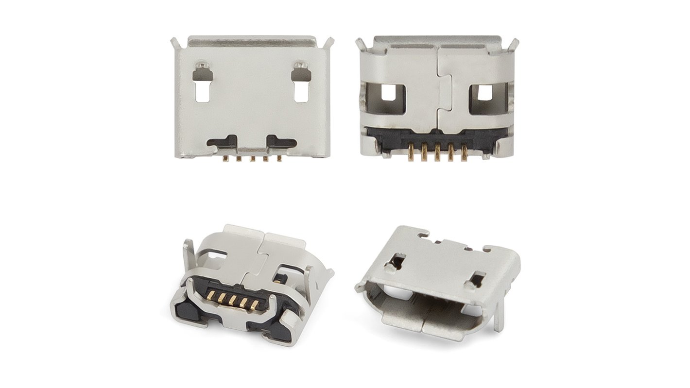 Details about   Micro USB 5 Pin Female   Port Socket Connector Adapter for Phone,