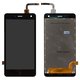 LCD compatible with ZTE Blade L3, (black, without frame)