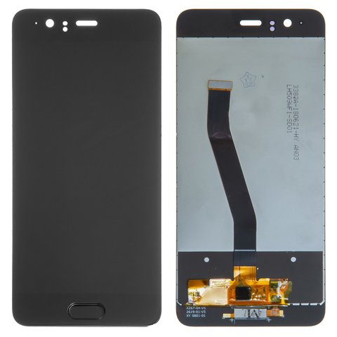 LCD compatible with Huawei P10, black, without frame, High Copy, VTR L29 VTR L09 