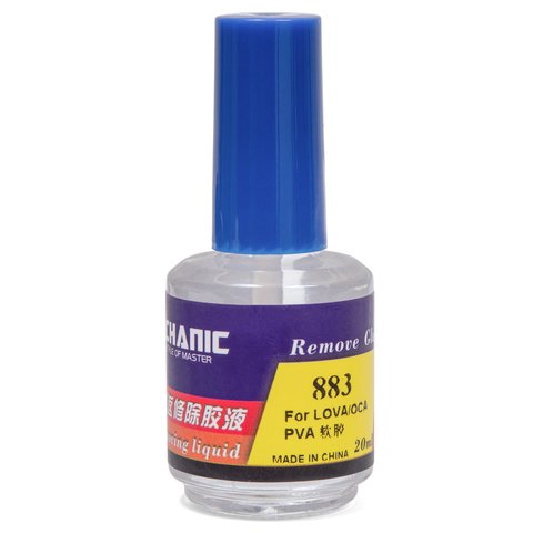 Remover Mechanic 883, for UV glue, for OCA film, 20 ml 