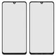 Housing Glass compatible with Samsung A336 Galaxy A33 5G, (with OCA film, black)