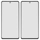 Housing Glass compatible with Samsung A528 Galaxy A52s 5G, (black)