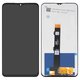 LCD compatible with Motorola Moto G50, (black, without frame, High Copy, XT2137)