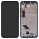 LCD compatible with Xiaomi Redmi Note 7, Redmi Note 7 Pro, (dark blue, with wide edge, with frame, Copy, M1901F7G, M1901F7H, M1901F7I)