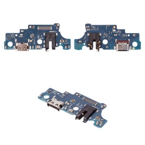 Flat Cable compatible with Samsung A066 Galaxy A06 5G, M066 Galaxy M06, charge connector, with components, Original PRC , charging board 